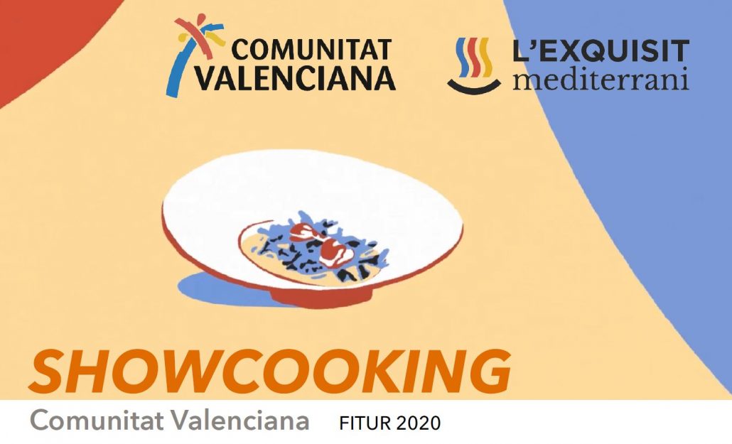 Portada programa showcooking Fitur Comunitat Valenciana 2020