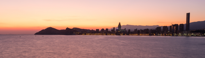 Playa Poniente_Atardecer_1500x430 Playa Poniente_Atardecer_Benidorm Comunitat Valenciana 1500x430