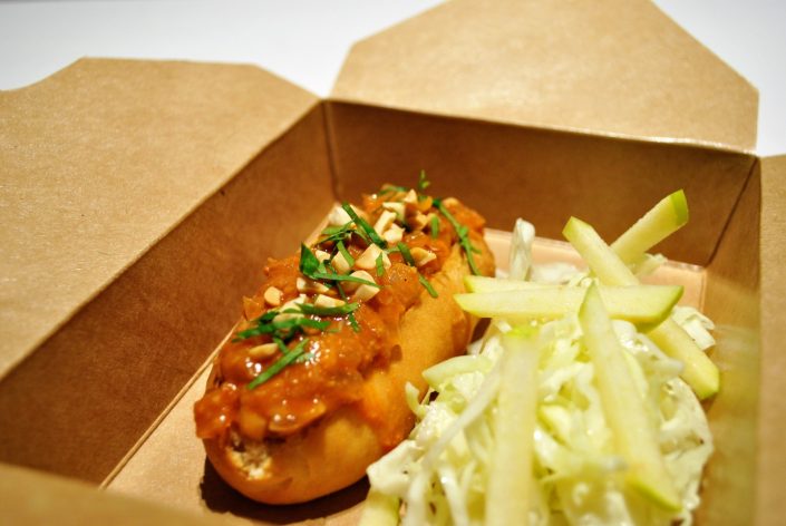comida para delivery caja con comida delivery