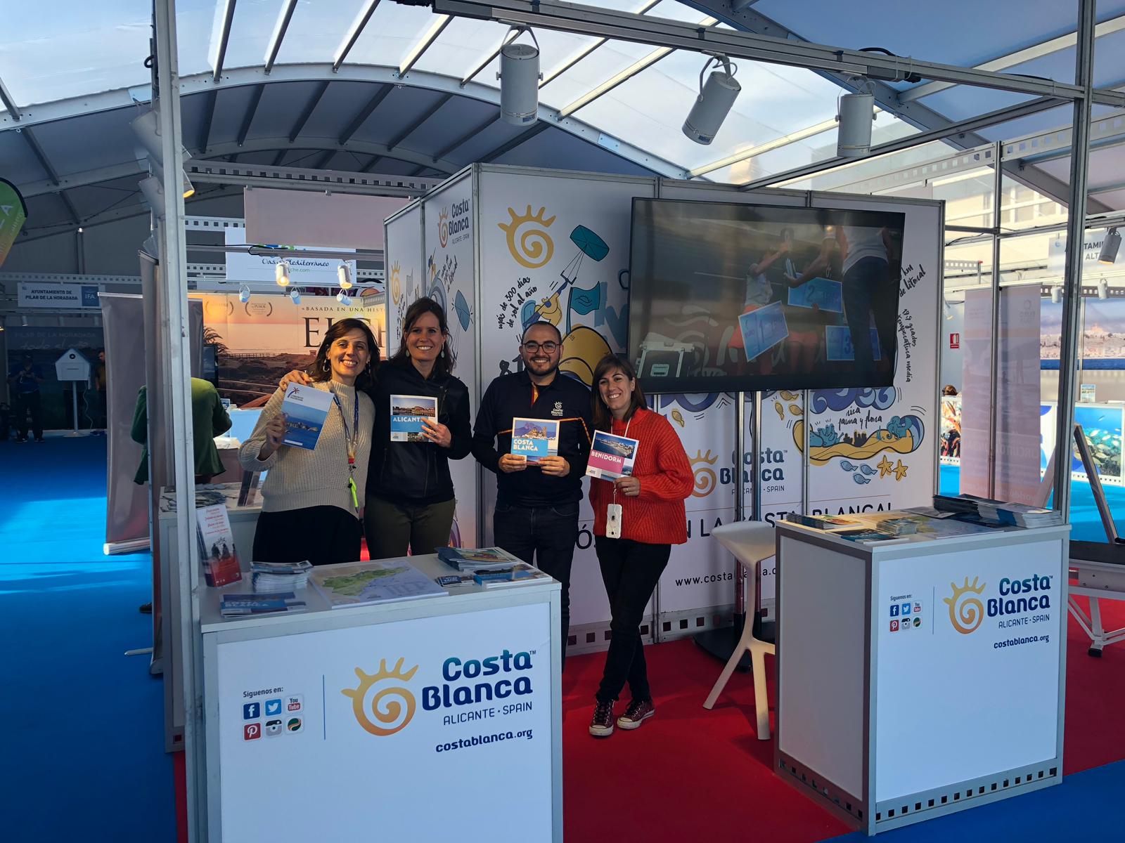 Stand en la feria MedSea de Alicante 2019