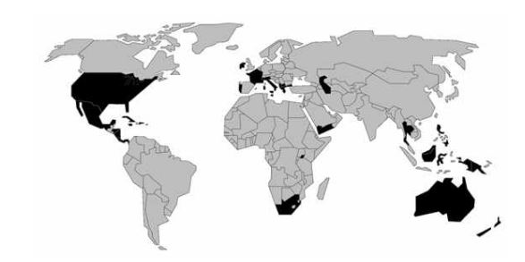 Principales países receptores de turismo de bodas