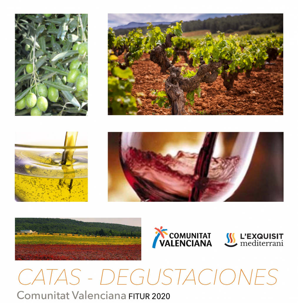 Portada programa de catas Fitur Comunitat Valenciana 2020