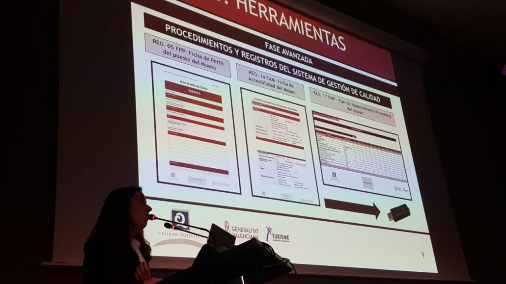 Exposición del ICTE sobre el diagnóstico inicial de calidad en los museos de la Comunitat Valenciana