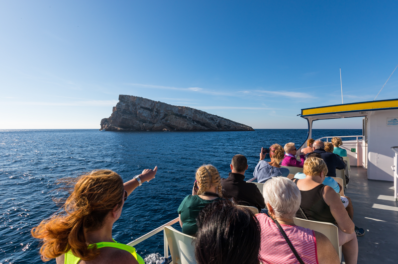 Benidorm Isla de Benidorm Turistas 800x531