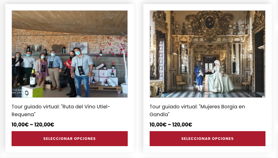 Oferta tours virtuales Turiart