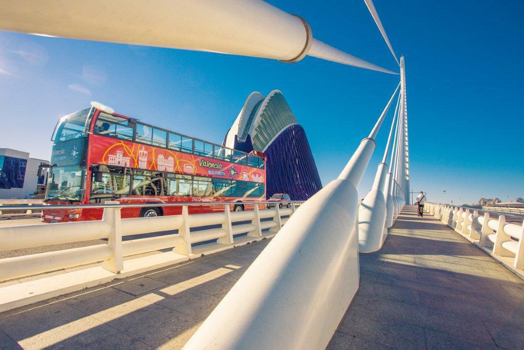 Bus turístic en València