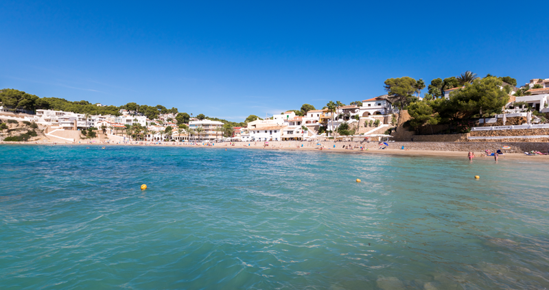 Foto de la cala de Moraira para el Evento MITT 2019