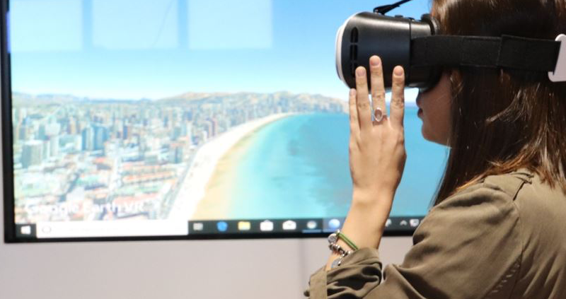 Prueba de Realidad Virtual en el Smart Lab en Invat·tur