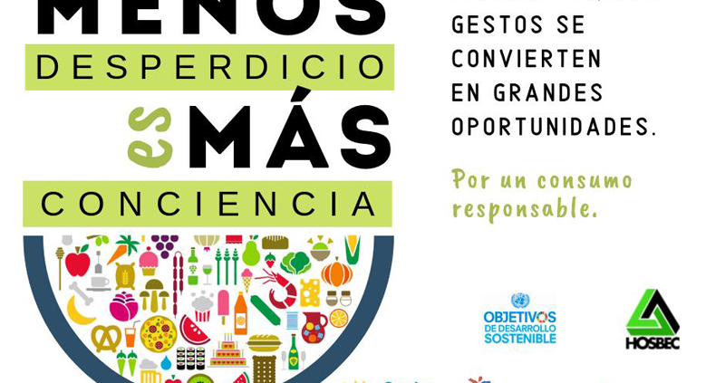 Cartel Jornada Hosbec Desperdicio Alimentario 800x531