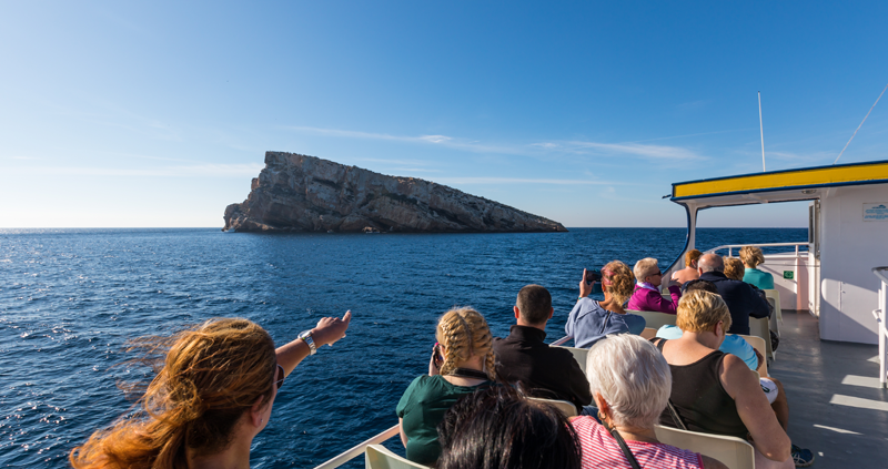 Benidorm Isla de Benidorm Turistas 800x531