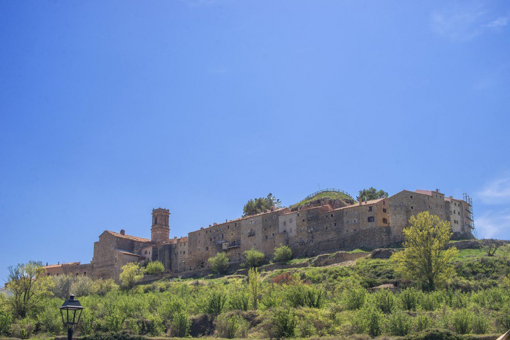 Vistas general de Culla, Castellón, Comunitat Valenciana