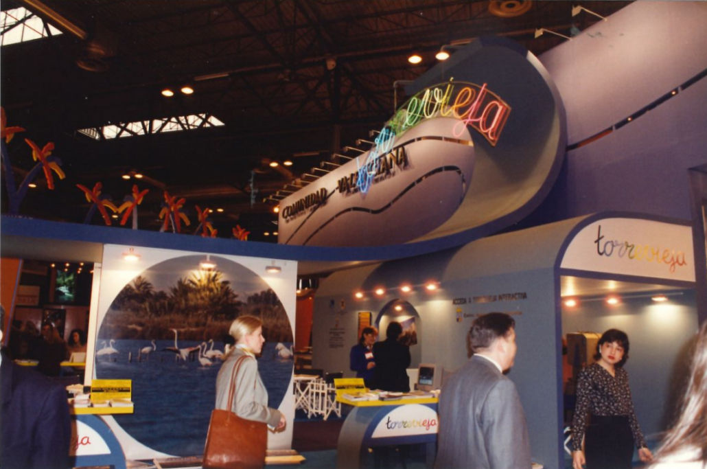 Stand de la Comunitat Valenciana en Fitur 1996