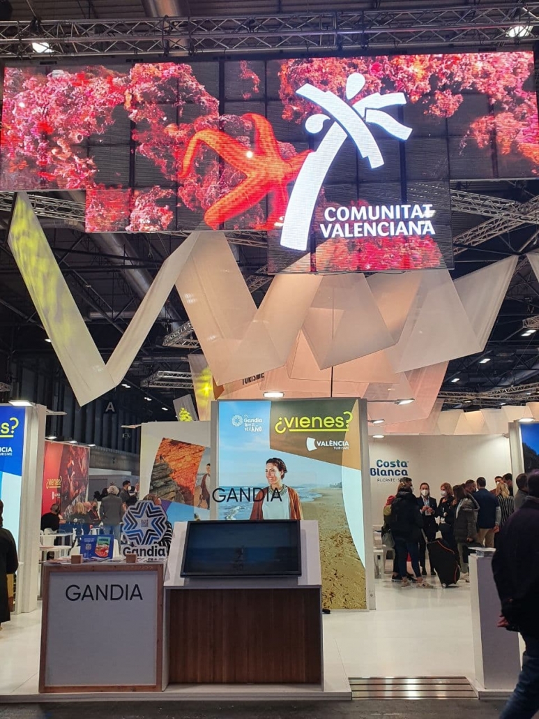 Stand de la Comunitat Valenciana en Fitur 2022