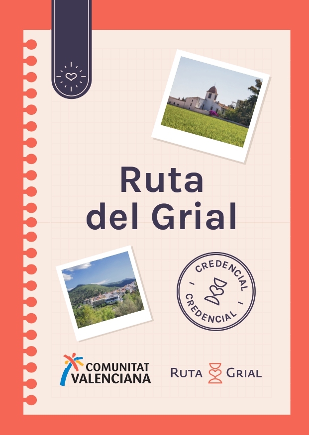 Credencial de la Ruta del Grial Comunitat Valenciana