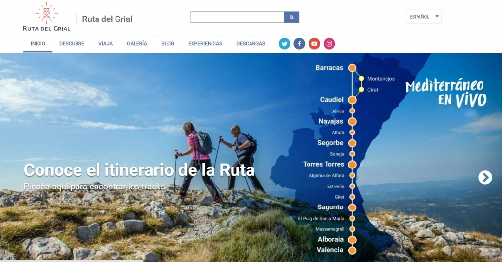 Web Ruta del Grial