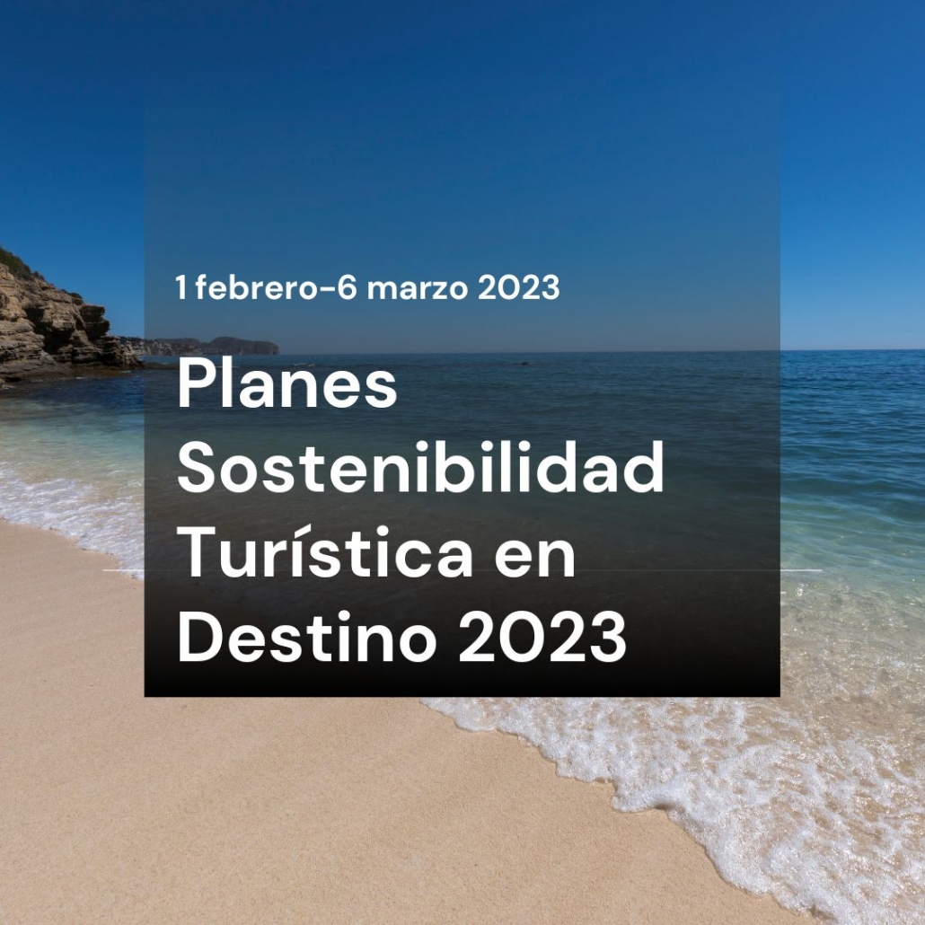 Webinar sobre el Programa Extraordinario de Planes Sostenibilidad Turística en Destinos